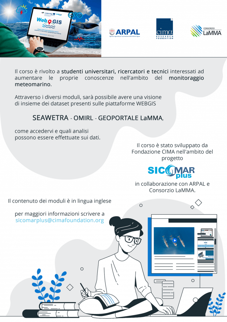 Monitoraggio meteo-marino: il nuovo corso sugli strumenti webGIS 1 Brochure ITA 764x1080 1